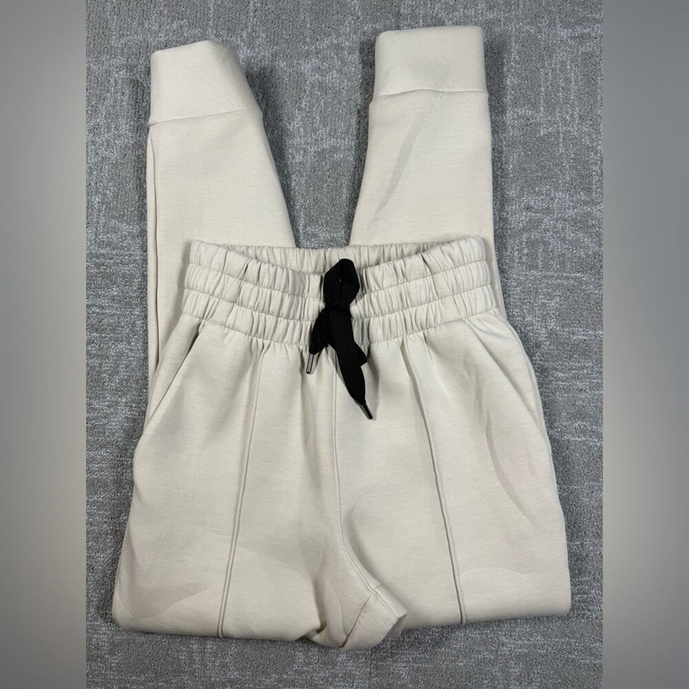 UNRL Luxbreak Thick Sweat Jogger Waist Tie Pull On In Sand Size XS